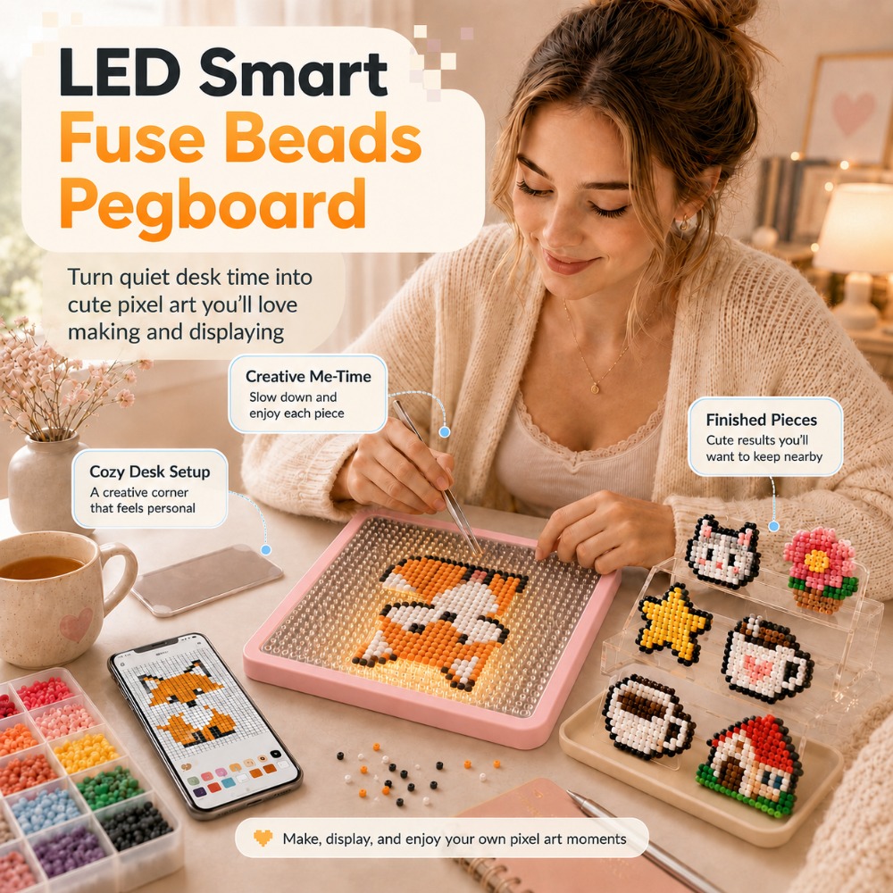 Art Craft App - Papan Seni Manik LED Pintar dengan