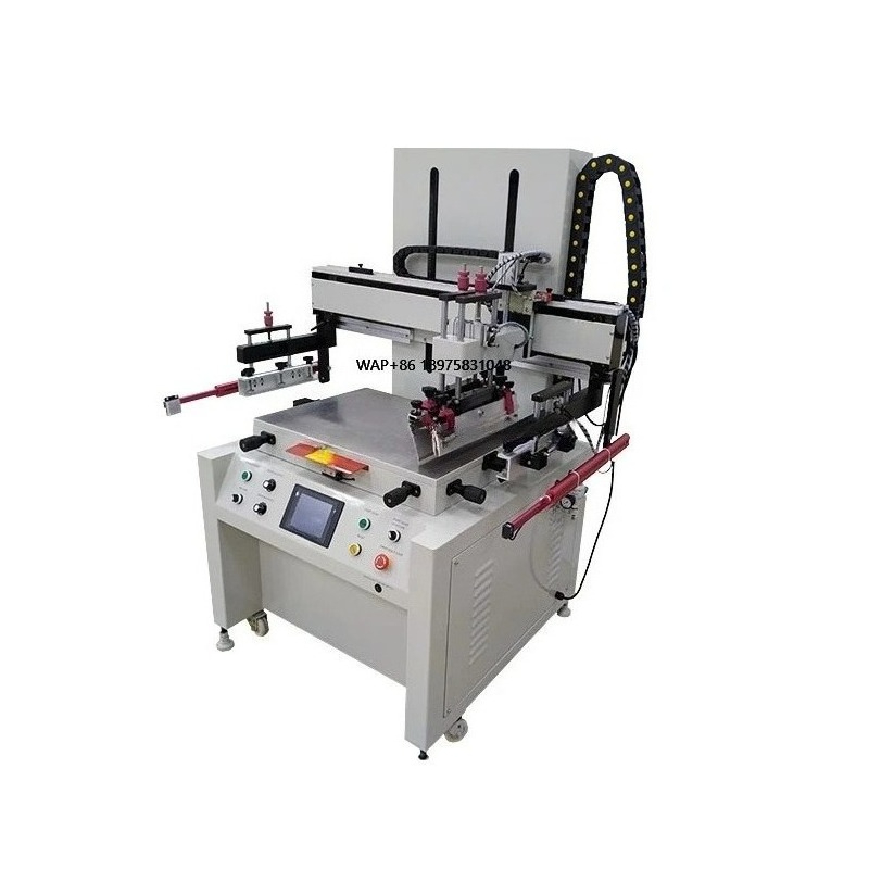 Silk Screen Printing - Mesin Sablon Otomatis untuk Kertas/Kartu Pos/Tas