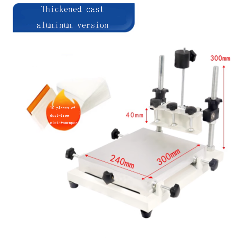 Silk Screen Printing - Mesin Sablon Manual Kecil Flat Bed