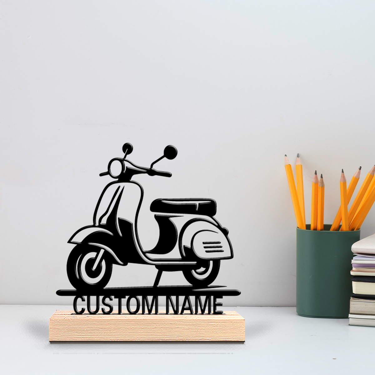 Art Craft Names - 1pc Patung Logam Sepeda Listrik Modern