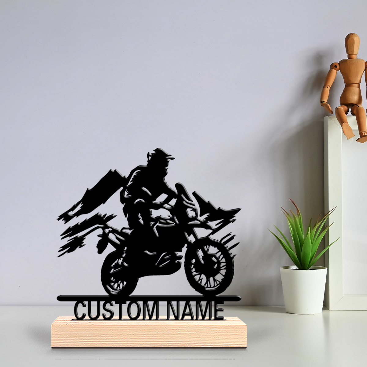 Art Craft Names - 1 buah Patung Logam Kreatif Sepeda