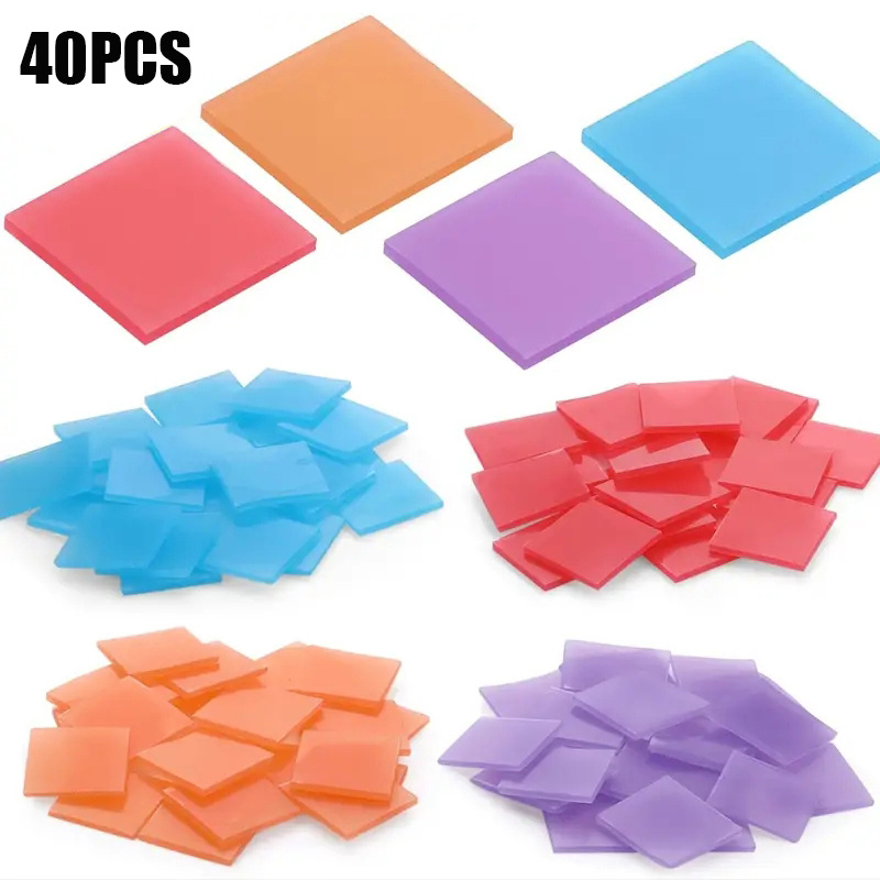 Art Craft Accessories - 40 Buah Lilin Lukis Berlian, Lumpur
