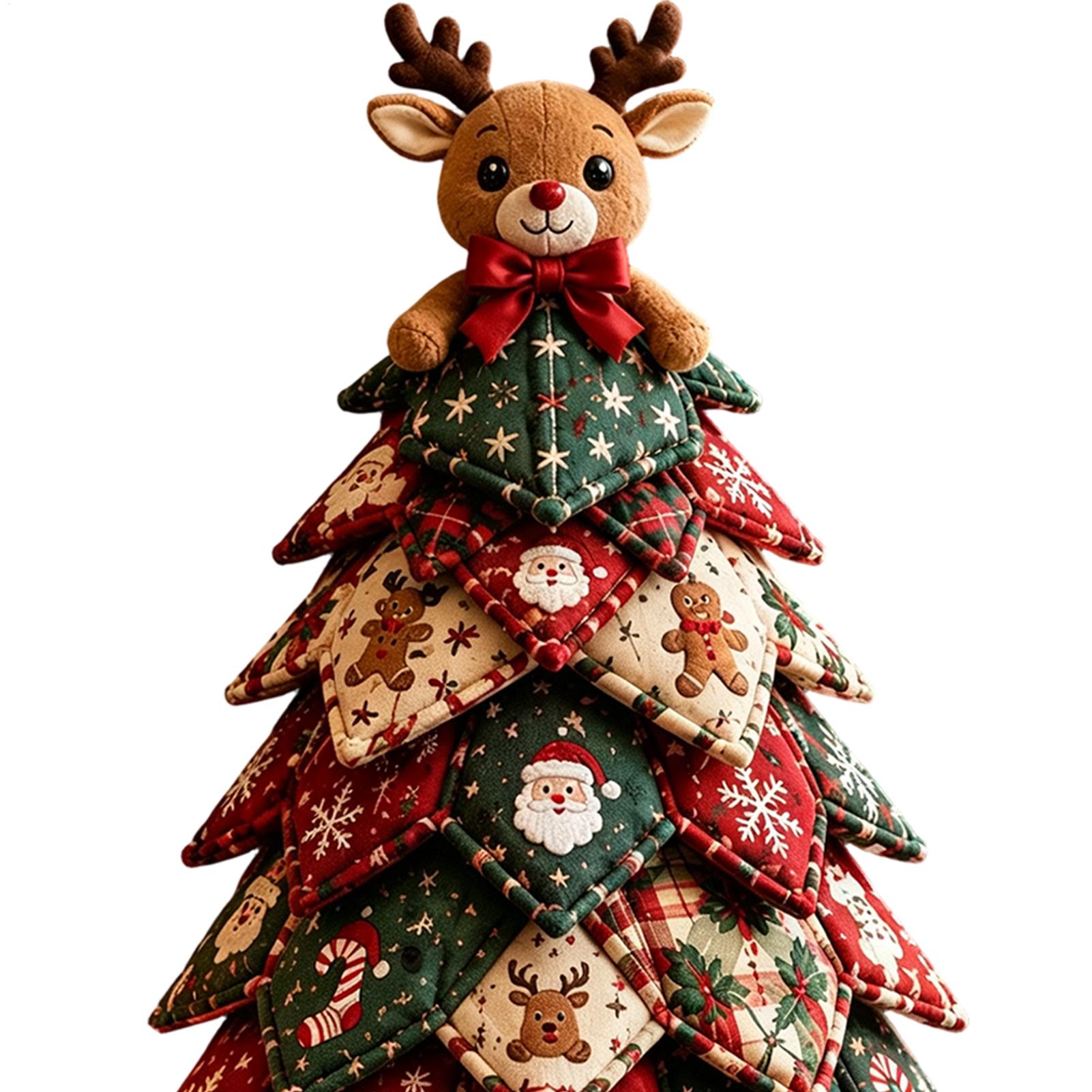 Art Craft Tree - Kit Pohon Natal dari Kain Berlapis
