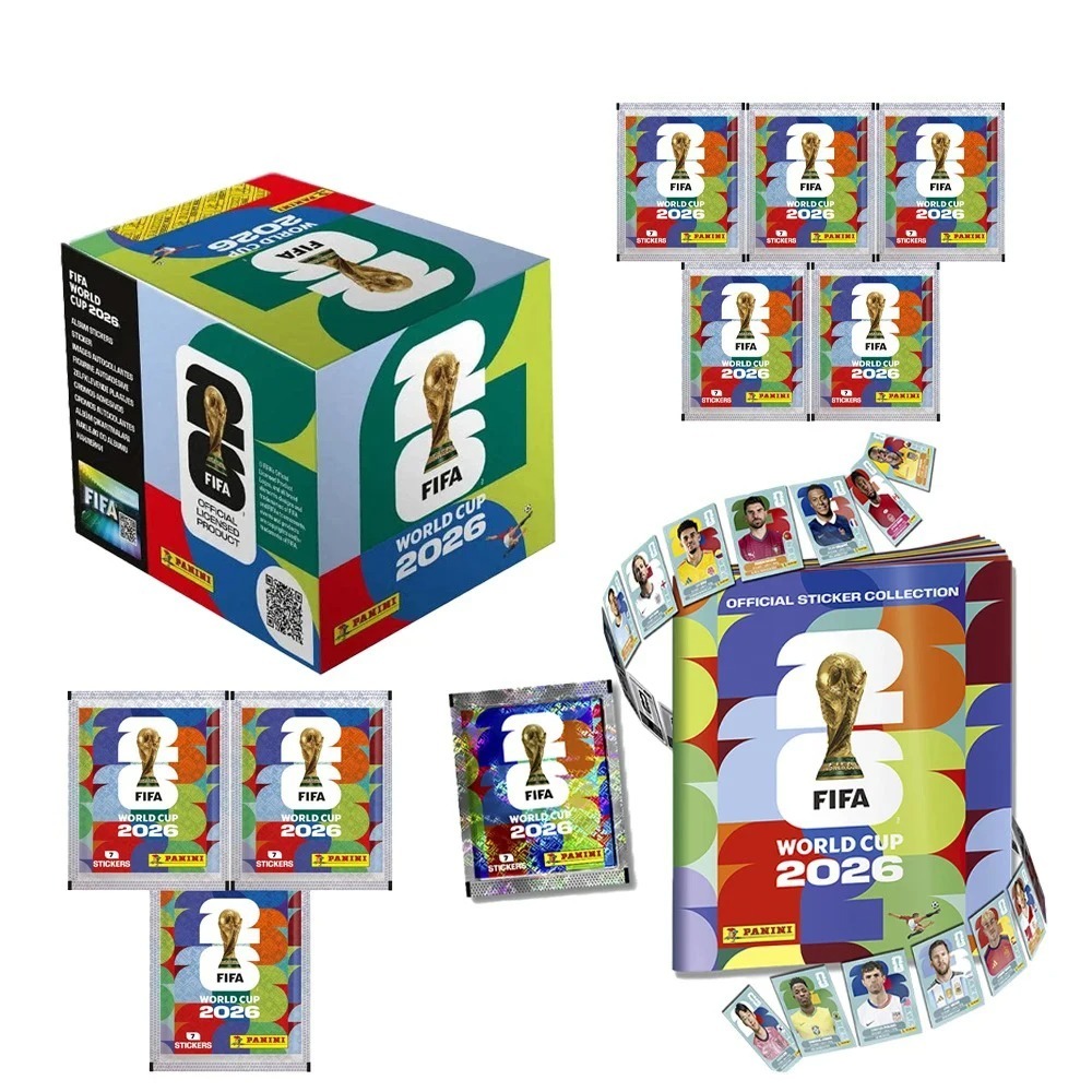 Origami Paper Set - Kotak Koleksi Stiker Panini Piala Dunia