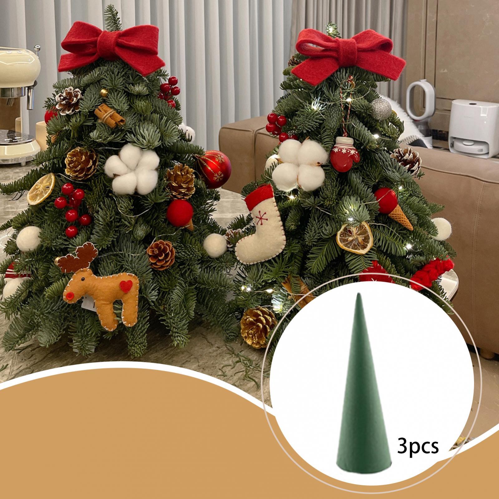 Art Craft Tree - Kerucut Pohon Natal Bermotif Bunga Serbaguna