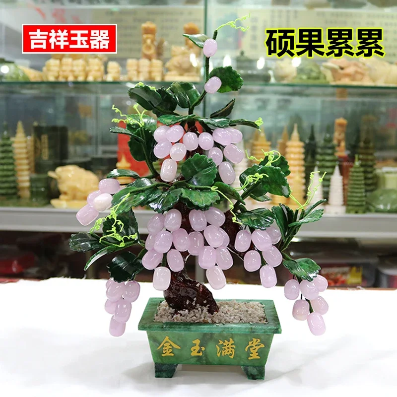 Ornamen Batu Pohon Anggur Zhao - Art Craft Tree ulasan dan harga