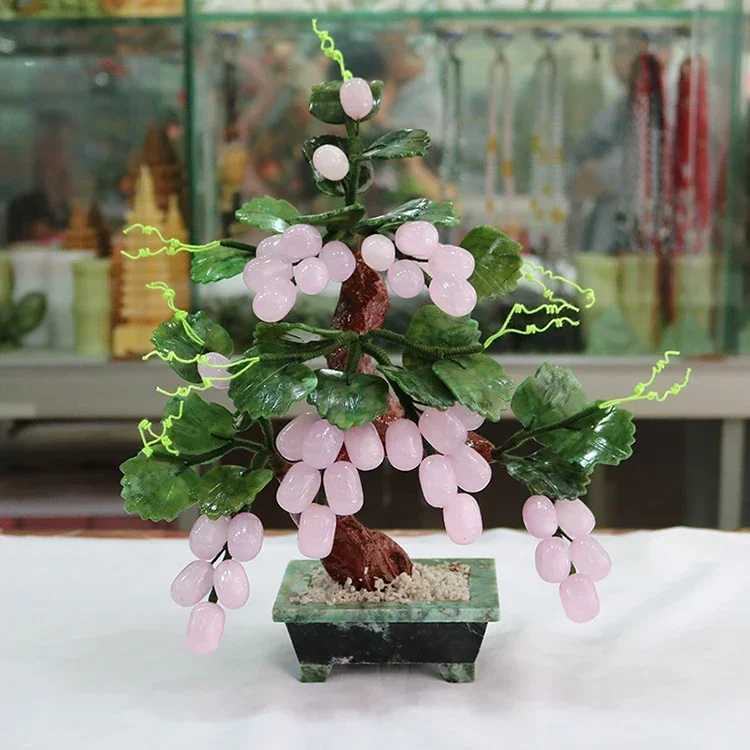 Ornamen Batu Pohon Anggur Zhao - Art Craft Tree ulasan dan harga