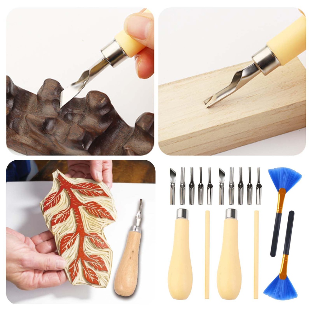 Happy Too.1 Set Alat Linocut,  - Linocut Carving Tool ulasan dan harga