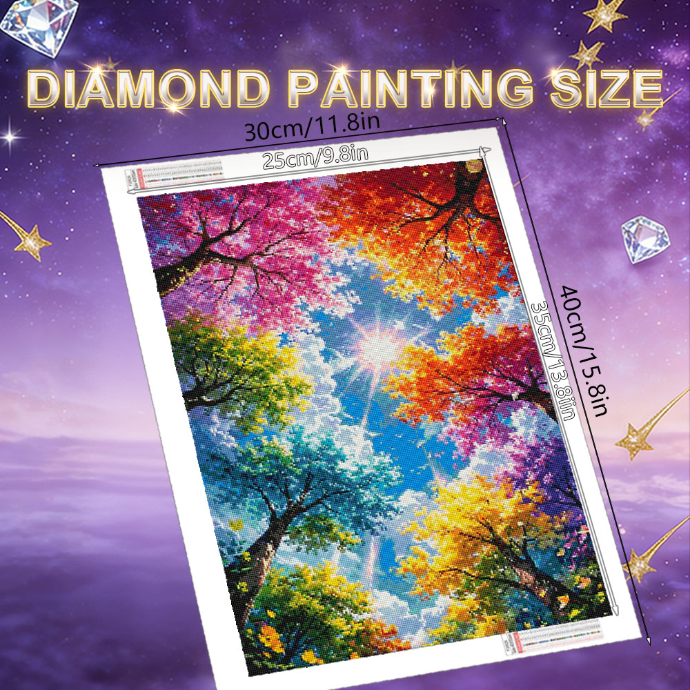 Lukisan Berlian HUACAN Pemanda - Art And Craft Autumn ulasan dan harga