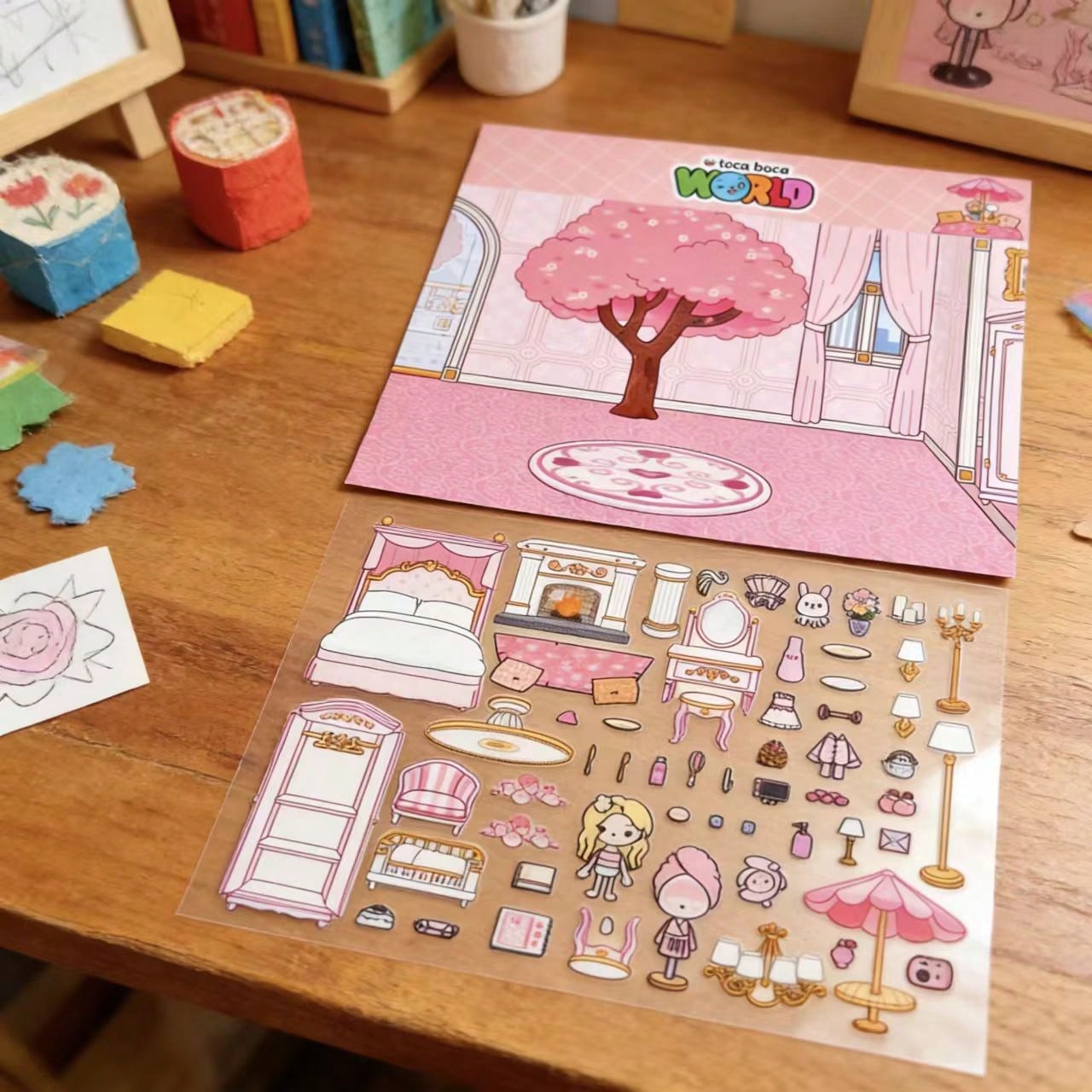 Kit Stiker Kerajinan DIY Kamar - Art Craft Tree ulasan dan harga