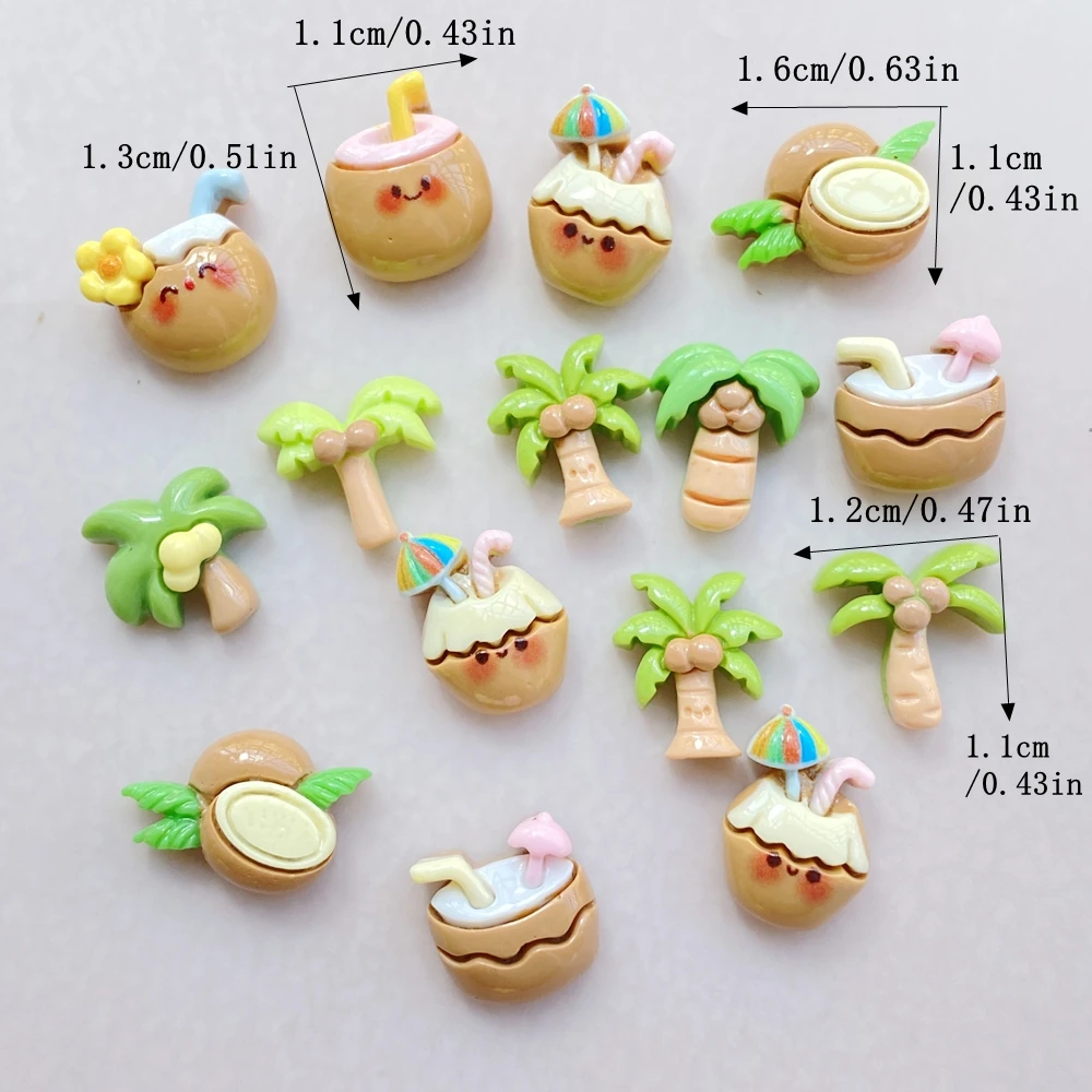 20 buah minuman kelapa kartun  - Art Craft Tree ulasan dan harga