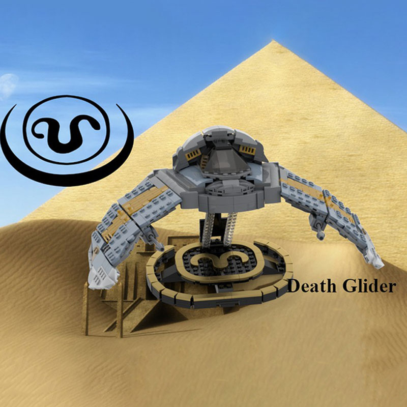 745pcs MOC Space DEATH GLIDER  - Art Craft Christmas Ideas ulasan dan harga