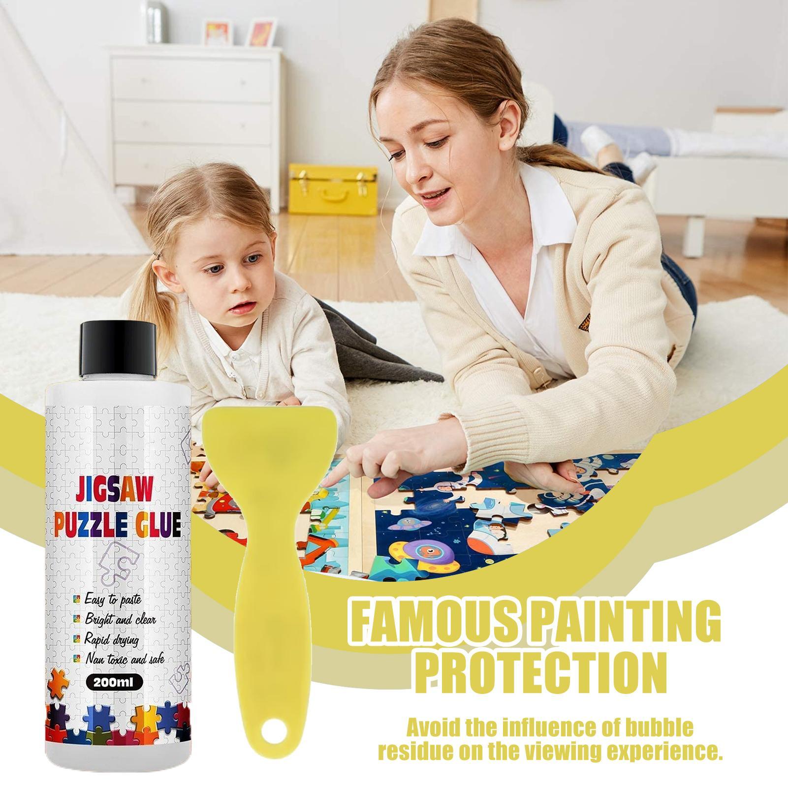 Lem puzzle khusus transparan u - Art And Craft Photos ulasan dan harga