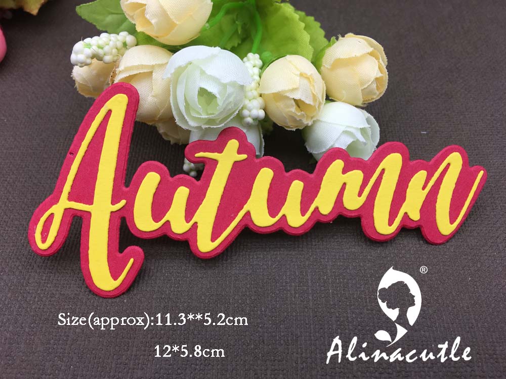 Metal Cutting Dies Memotong Al - Art And Craft Autumn ulasan dan harga