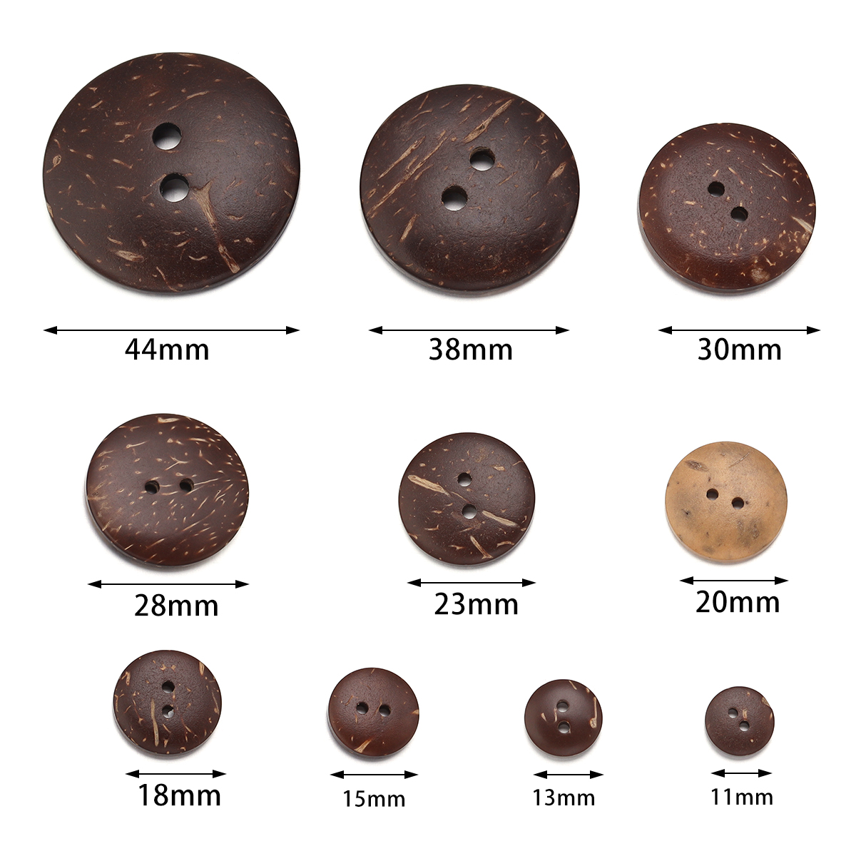 10-100 Buah Kancing Cangkang K - Art Craft Accessories ulasan dan harga