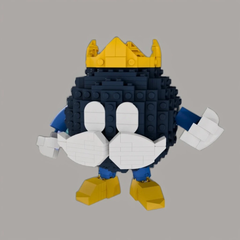 387pcs MOC Marioes King Bob-om - Art Craft Christmas Ideas ulasan dan harga