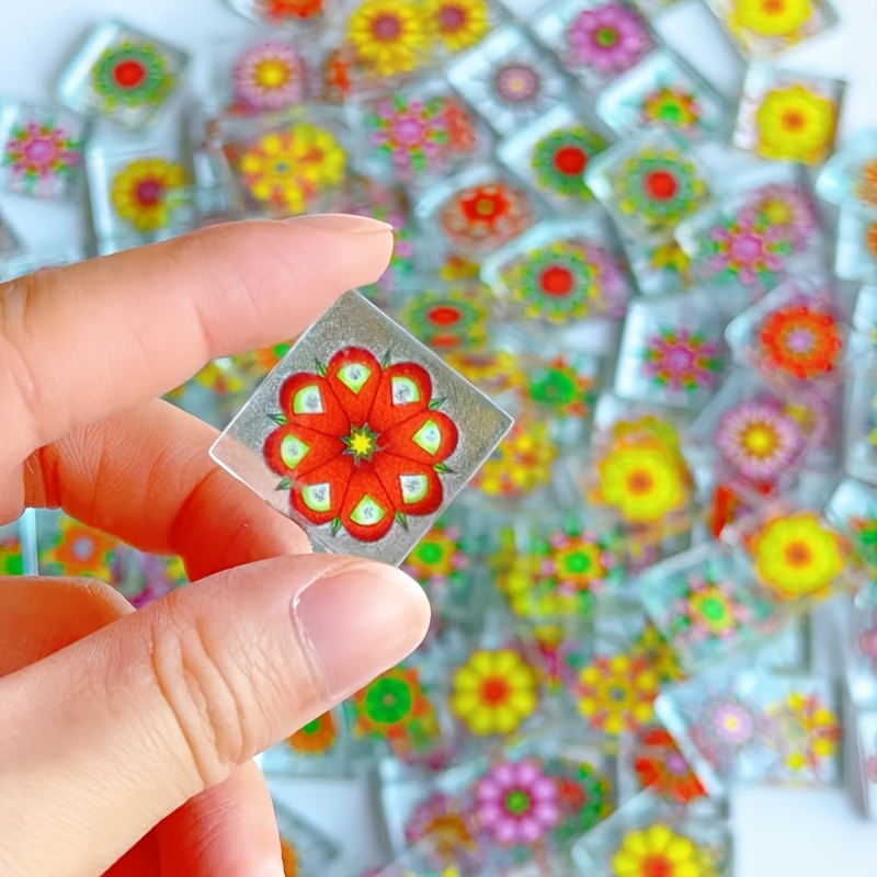 100/200 Gram Bahan Mosaik Tran - Art And Craft Photos ulasan dan harga