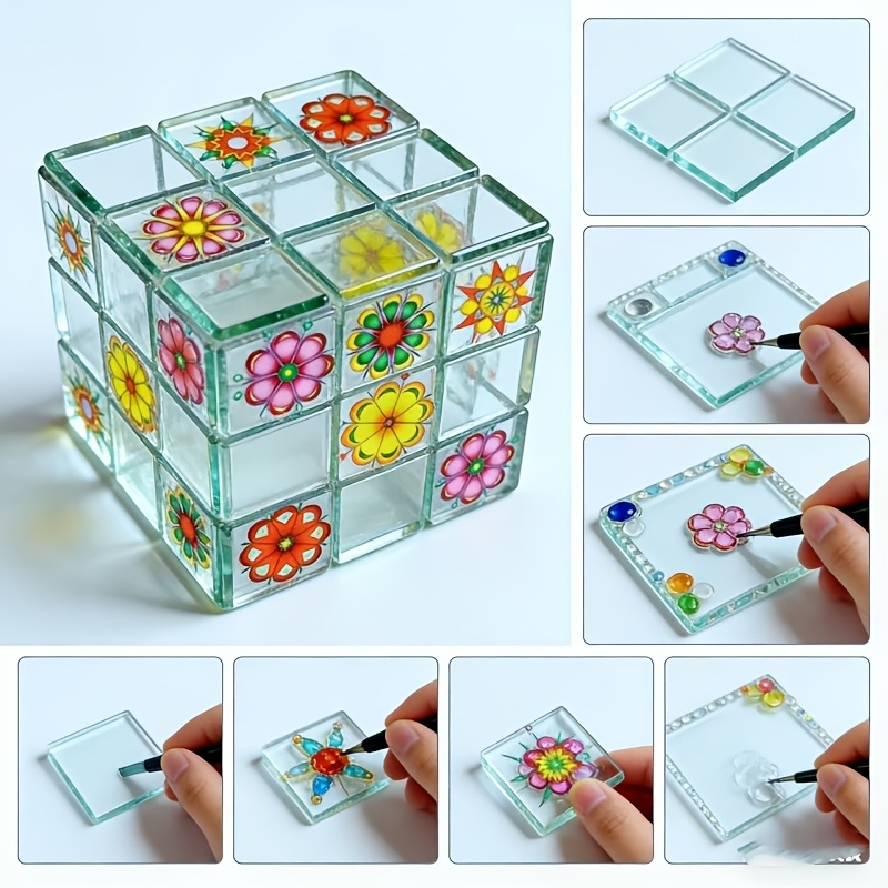 100/200 Gram Bahan Mosaik Tran - Art And Craft Photos ulasan dan harga