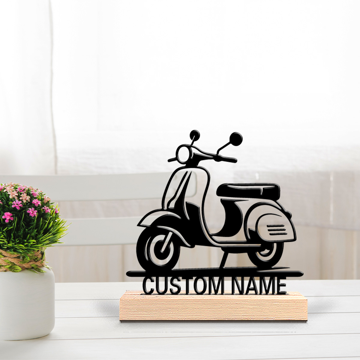 1pc Patung Logam Sepeda Listri - Art Craft Names ulasan dan harga