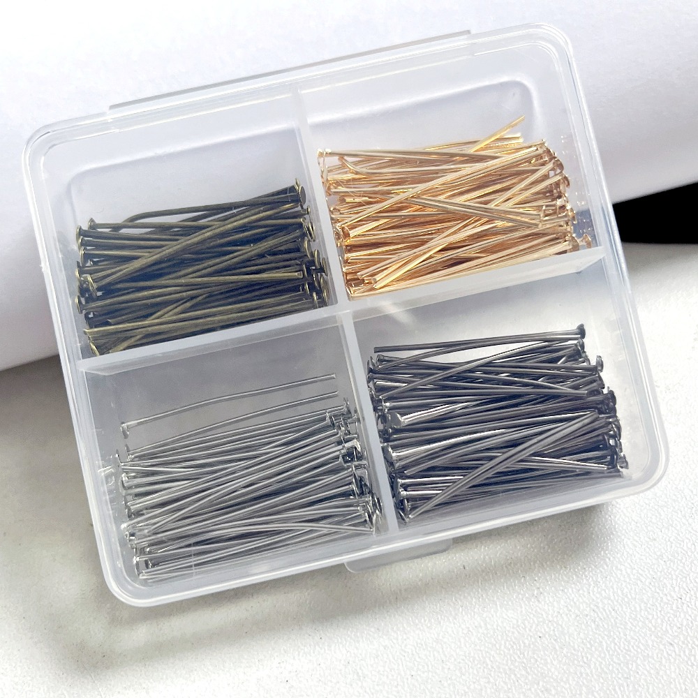 400 Buah Pin Kepala Besi Campu - Art Craft Accessories ulasan dan harga