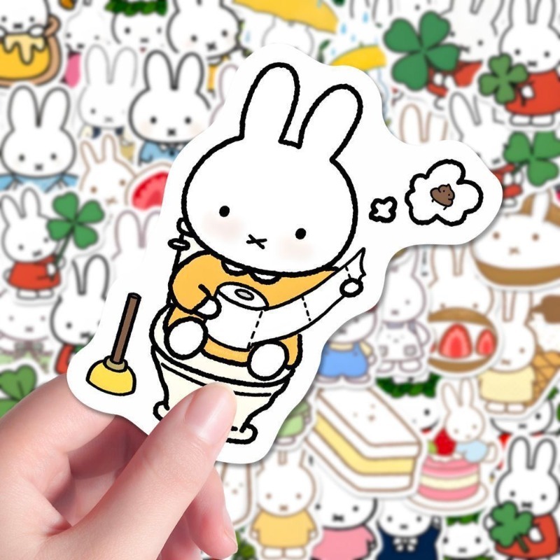 Stiker Miffy Warna Cerah Kreat - Origami Paper Set ulasan dan harga