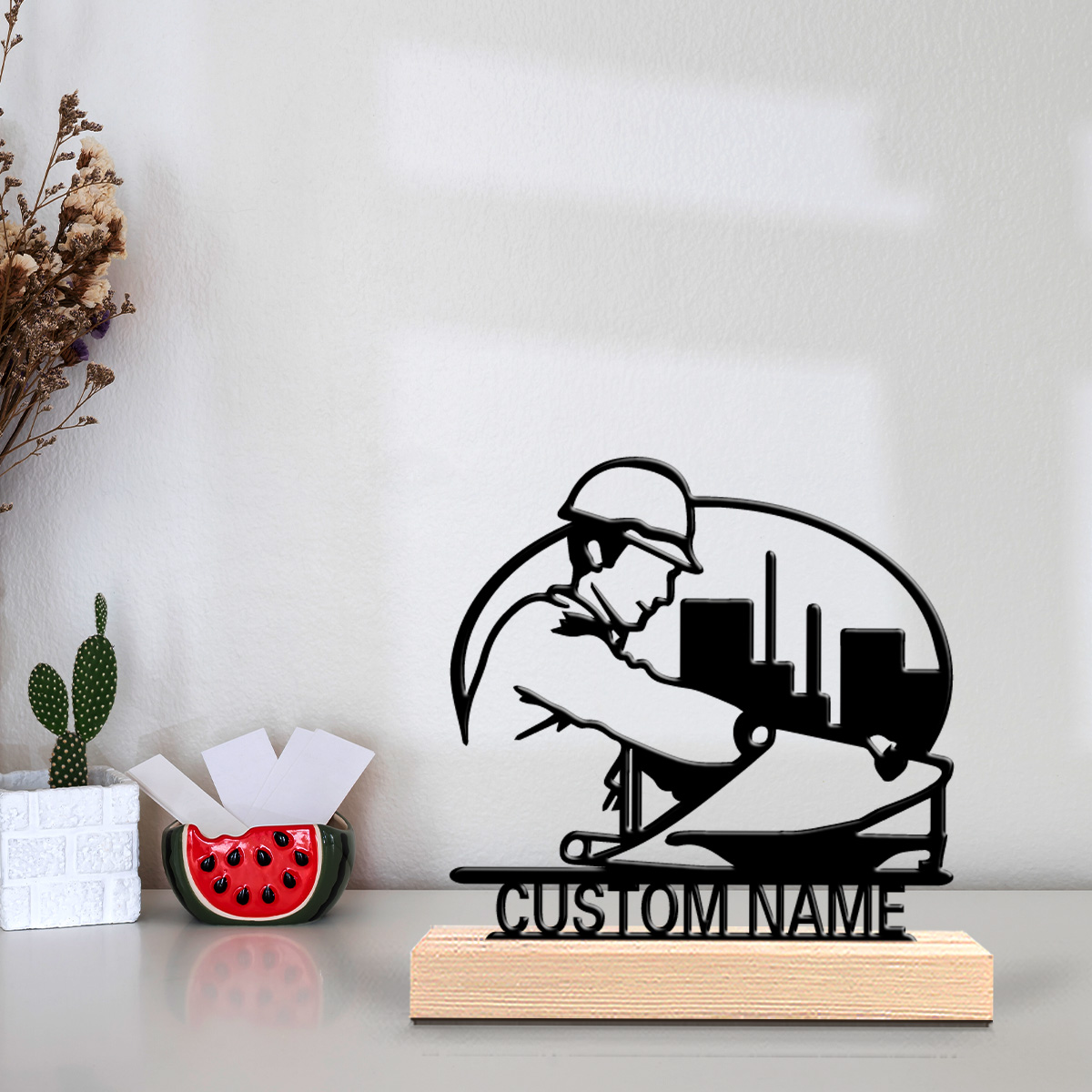 1 buah Patung Logam Nama Kusto - Art Craft Names ulasan dan harga