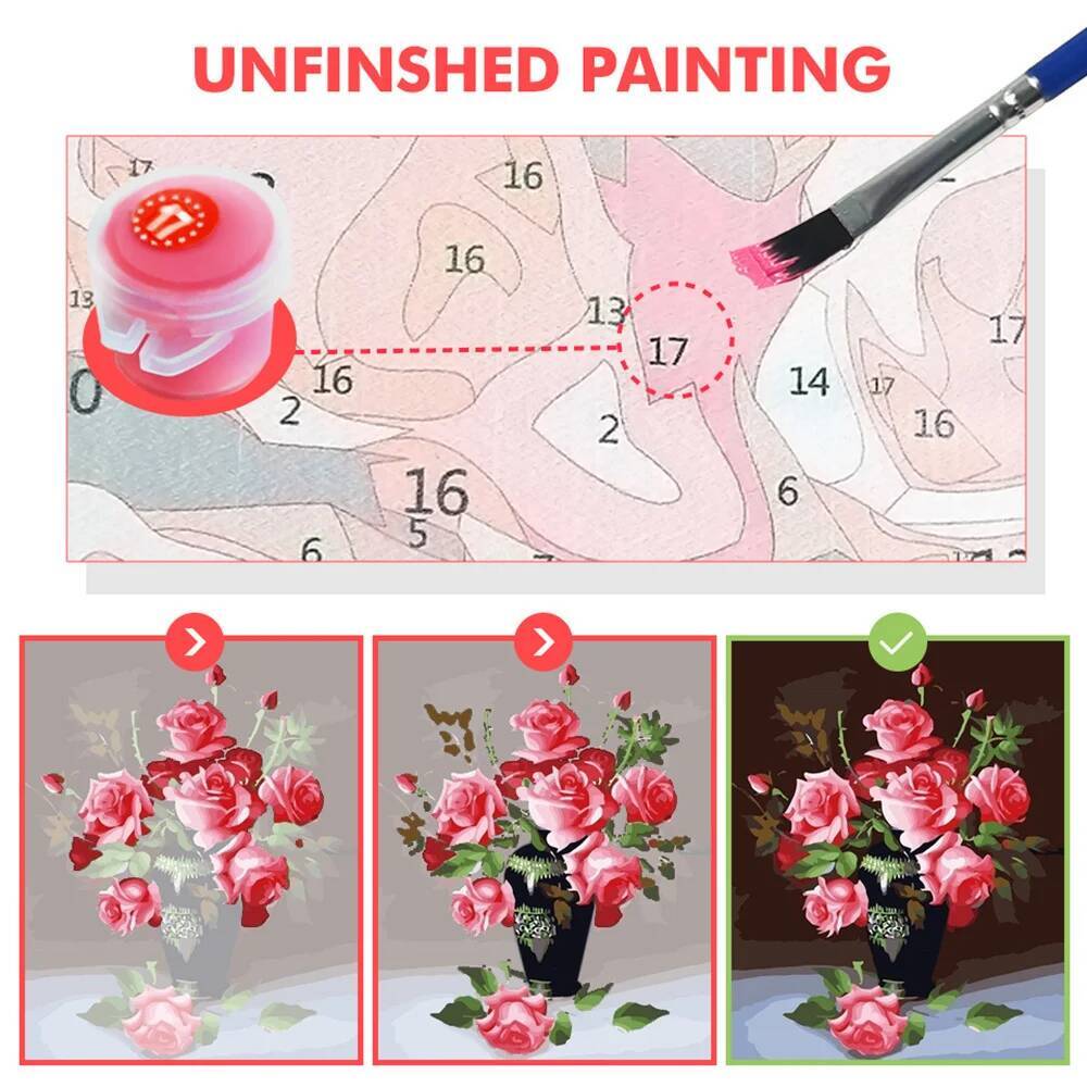 1pc Lukisan Tanpa Bingkai 20x3 - Art And Craft Autumn ulasan dan harga