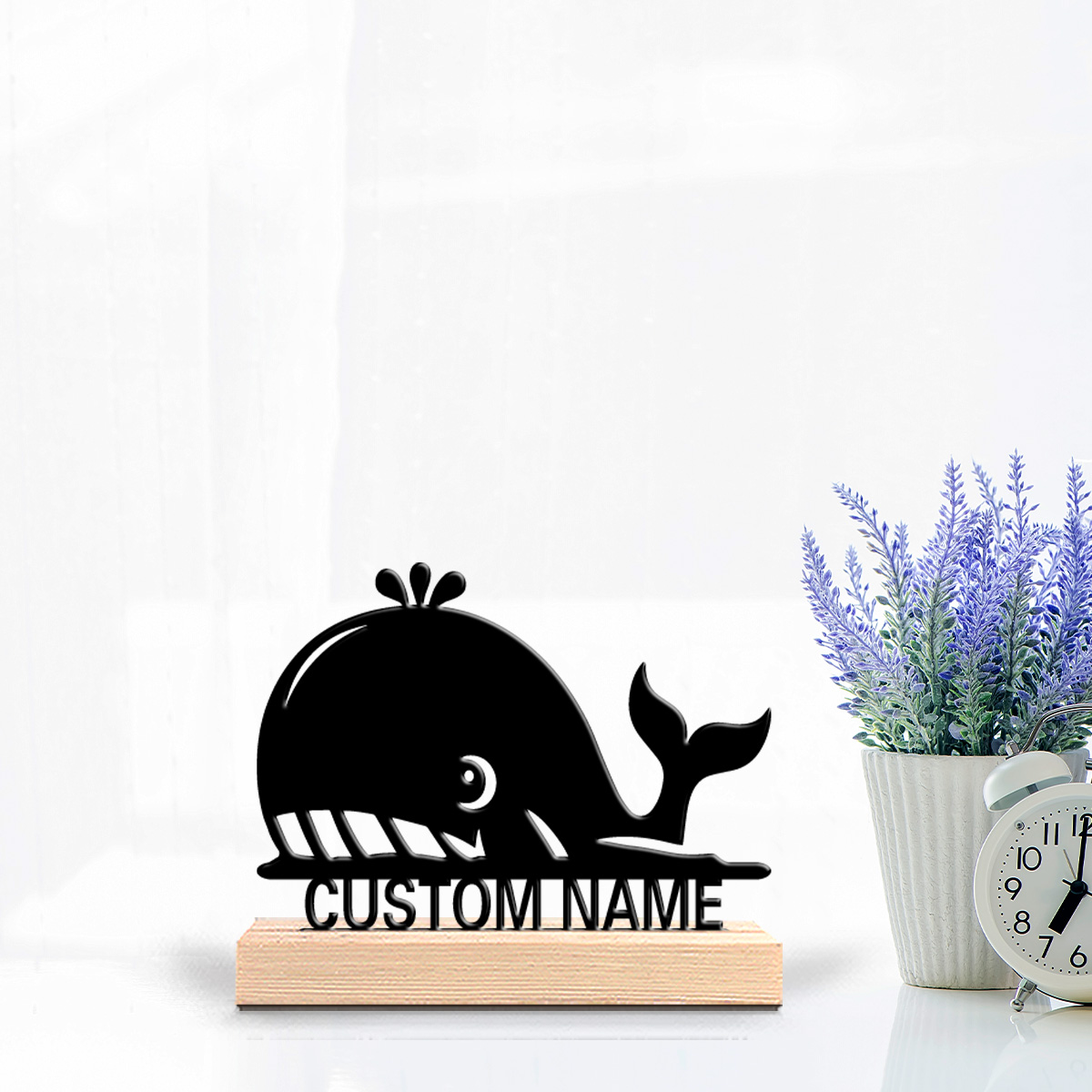 1 Buah Patung Paus Abstrak den - Art Craft Names ulasan dan harga