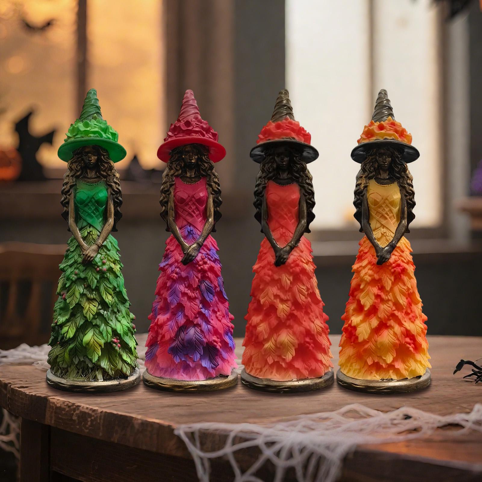 Patung Penyihir Halloween Goti - Art And Craft Autumn ulasan dan harga