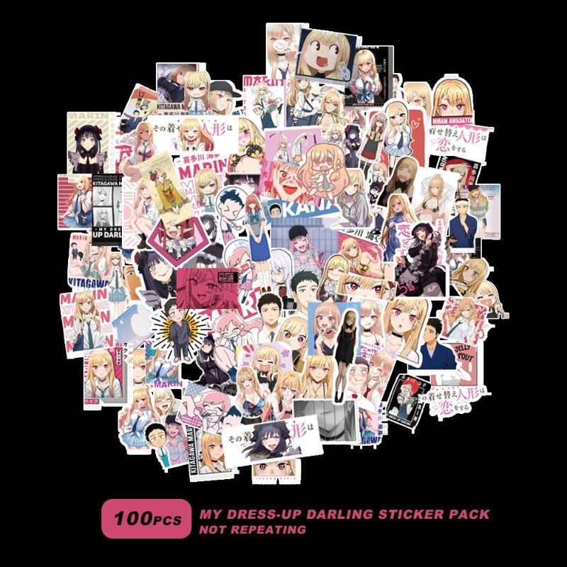 100pcs My Dress-Up Darling Mar - Origami Paper Set ulasan dan harga