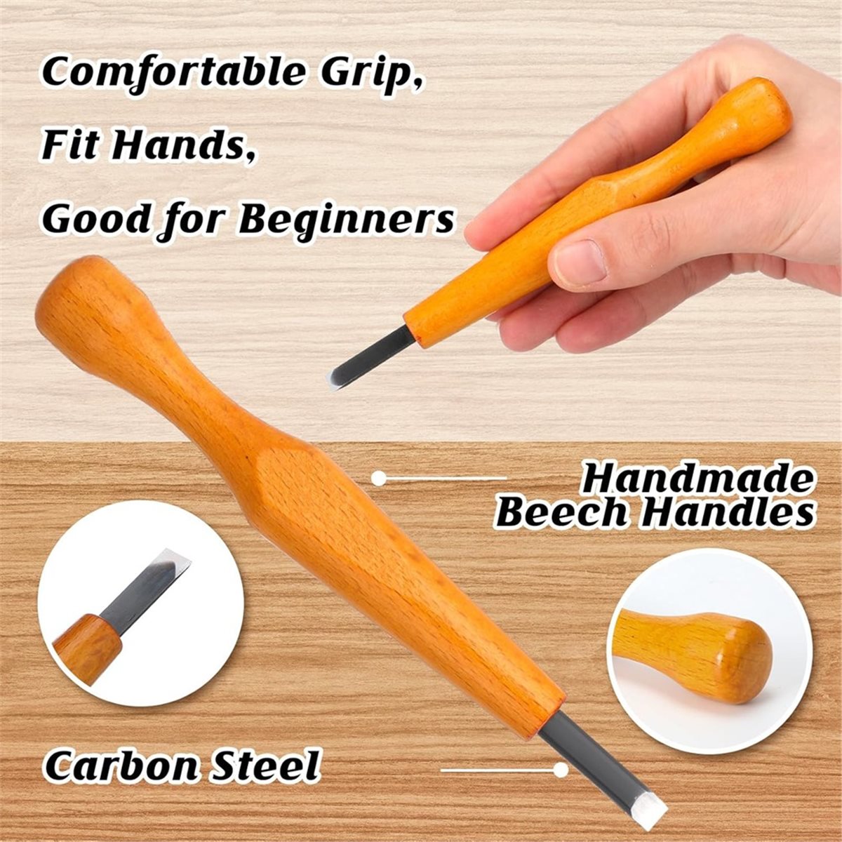 5 Buah Set Alat Ukir untuk Lin - Linocut Carving Tool ulasan dan harga