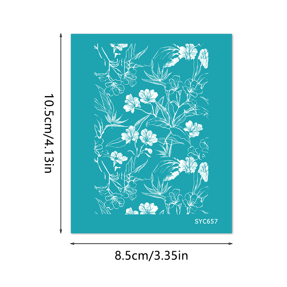 6 Gaya Stencil Sutra Vintage M - Silk Screen Printing ulasan dan harga
