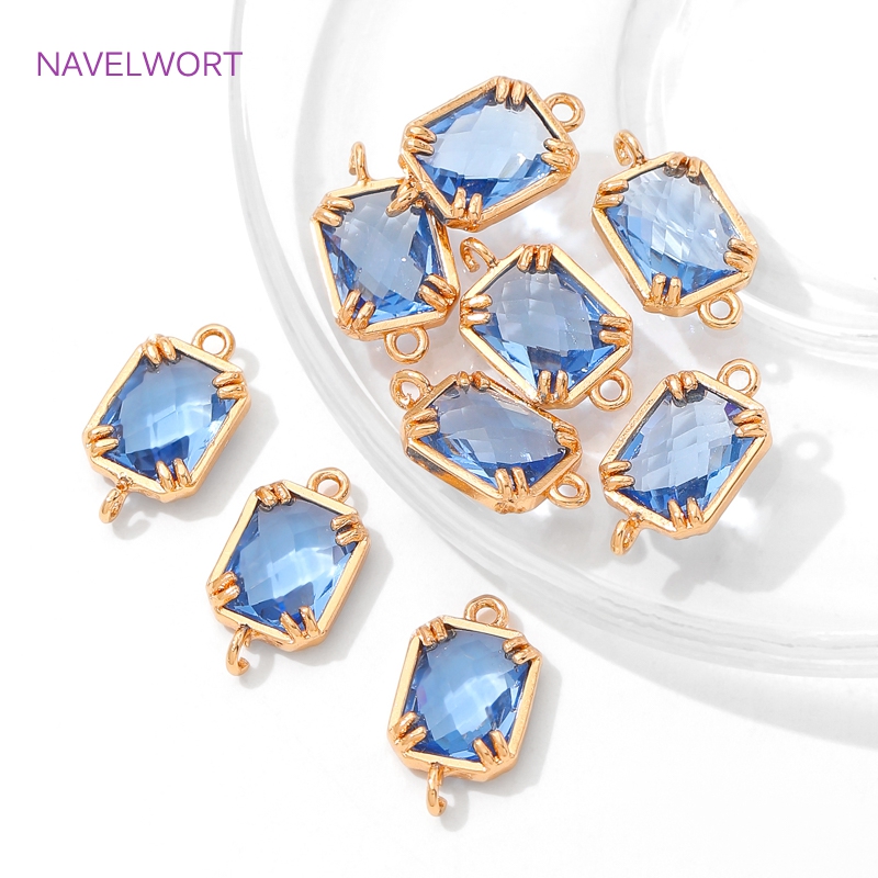 Konektor Persegi Berlapis Emas - Art Craft Accessories ulasan dan harga