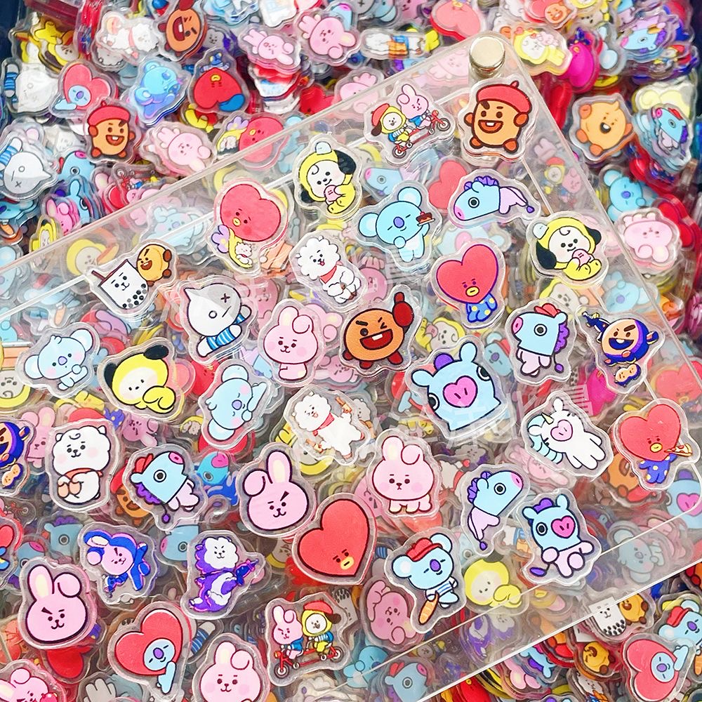 Lembaran akrilik BT21 2cm yang - Art Craft Accessories ulasan dan harga