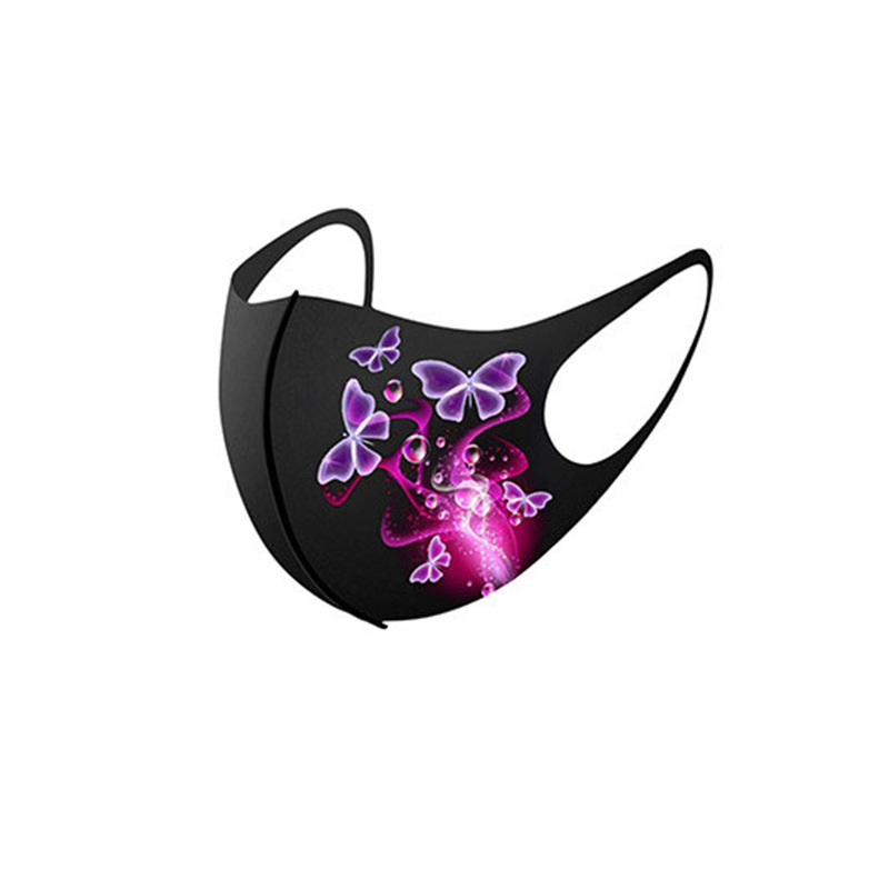 Masker Hua Hudie dengan Cetaka - Silk Screen Printing ulasan dan harga