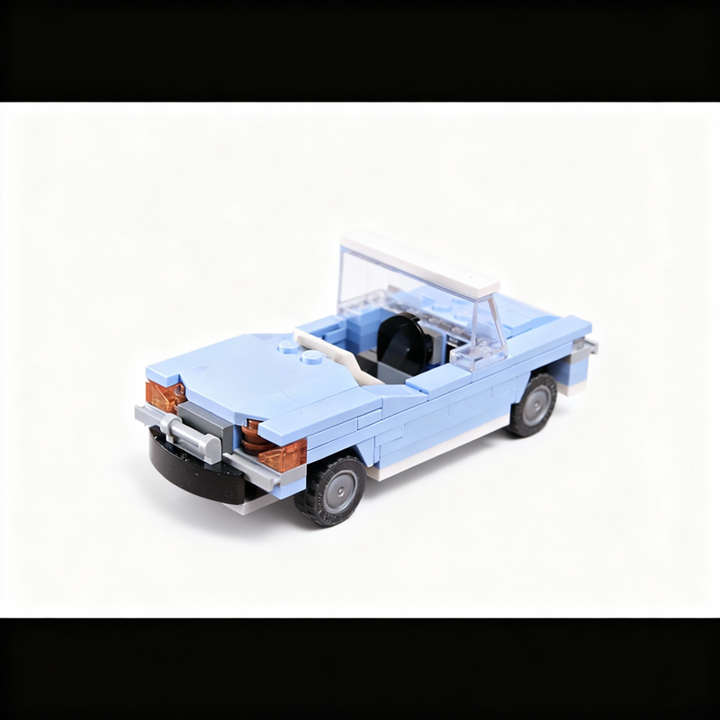 131pcs MOC Mobil Elegan Model  - Art Craft Christmas Ideas ulasan dan harga