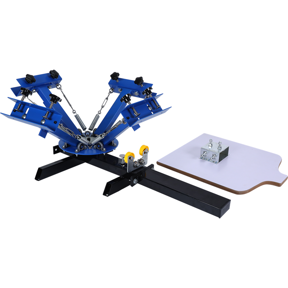Mesin Cetak Sablon Sutra 4 War - Silk Screen Printing ulasan dan harga